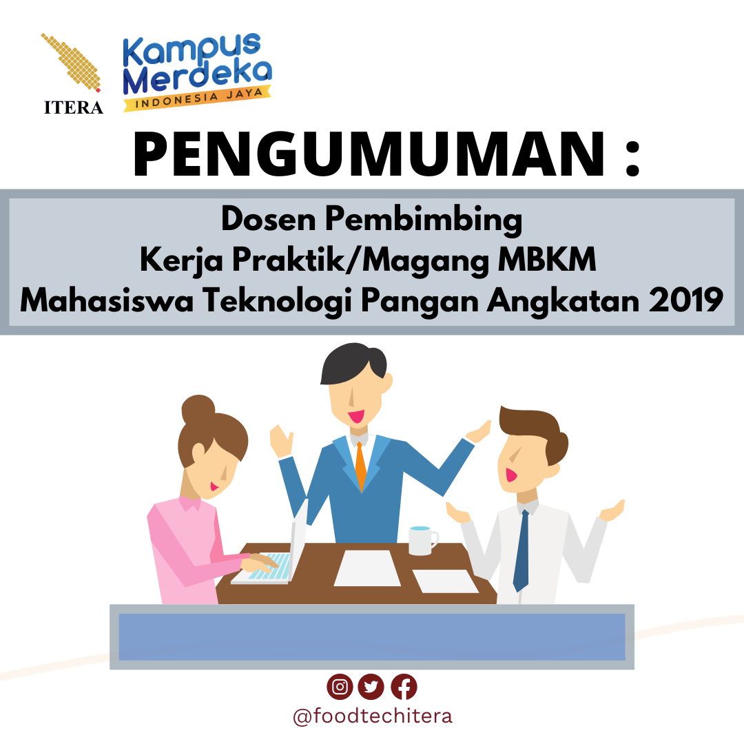 Read more about the article [Pengumuman] Dosen Pembimbing KP/Magang MBKM Angkatan 2019