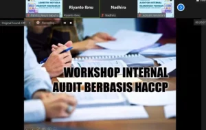 Read more about the article Kolaborasi dengan Ibeza Consulting, Teknologi Pangan ITERA dan HIMATEPA ITERA Berikan Pelatihan Auditor Internal Keamanan Pangan Berbasis ISO 19011:2018 dan HACCP